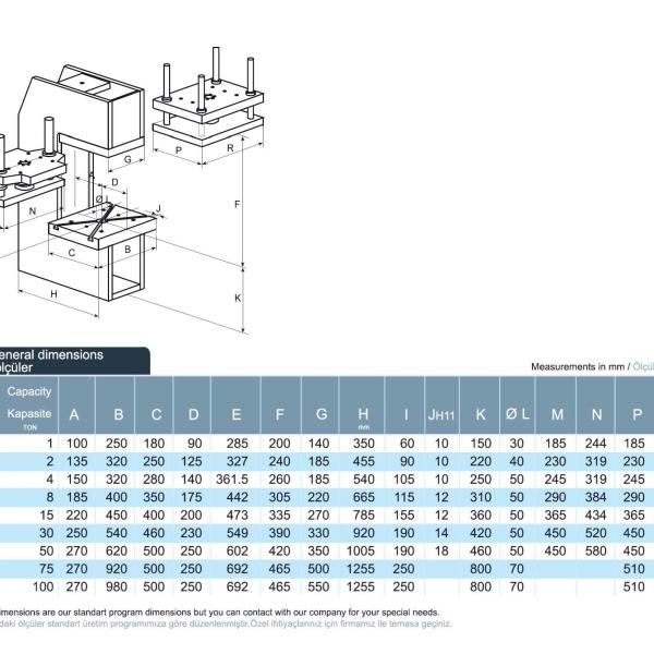 C Type Press Body